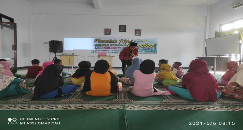 KEGIATAN PONDOK RAMADHAN MI ASSHOMADIYAH 1442 H