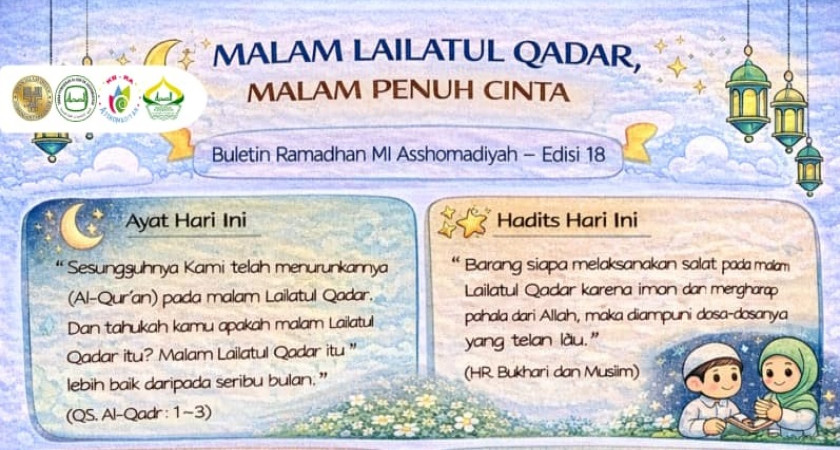 Buletin Ramadhan MI Asshomadiyah 1447 H/2026 M Edisi 18